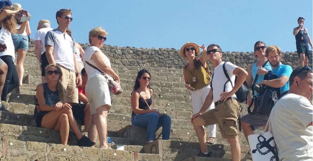 Excursion to the isle Capri